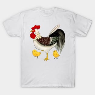 Minhwa: Chicken Family B Type T-Shirt